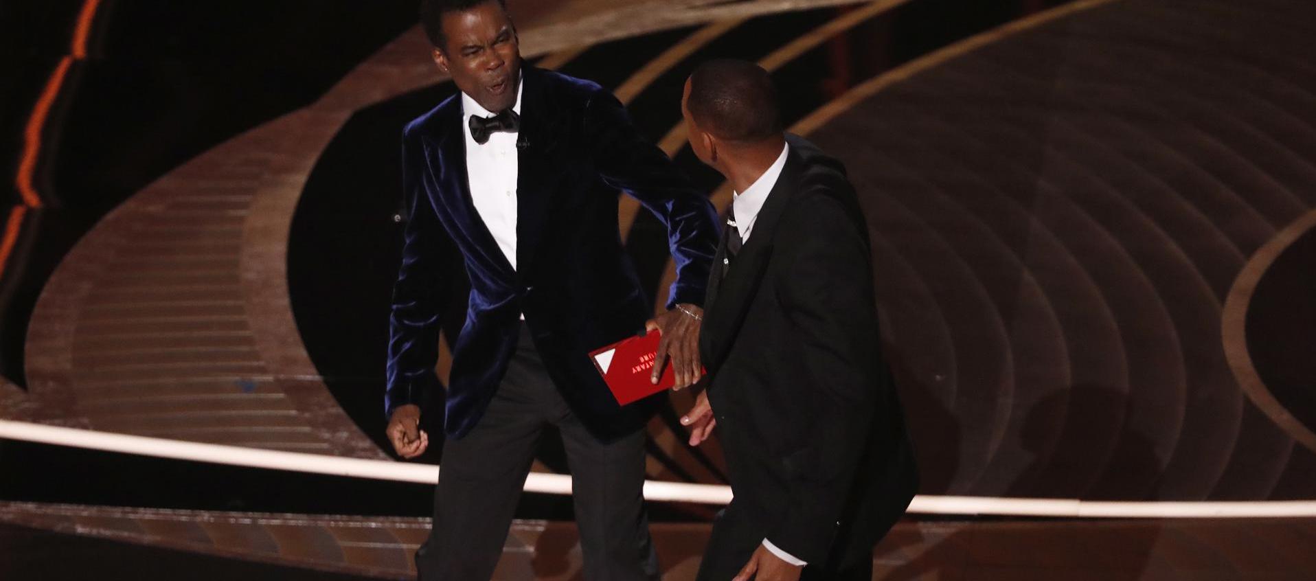 El momento de la bofetada de Will Smith a Chris Rock 