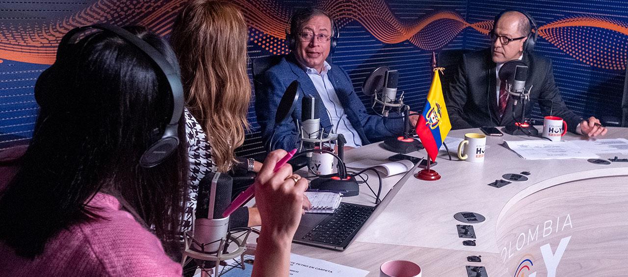 El Presidente de la República, Gustavo Petro.