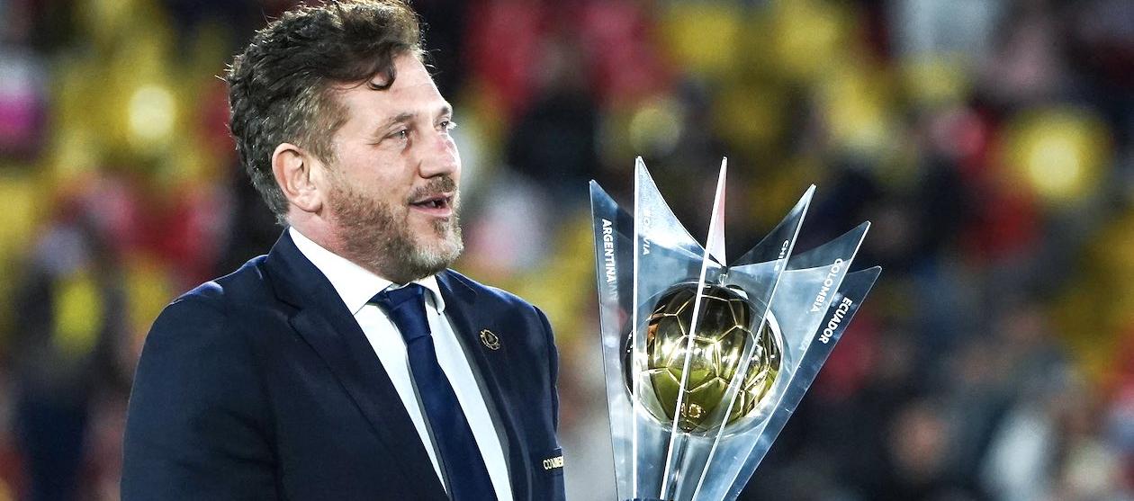 Alejandro Domínguez, presidente de la Conmebol.