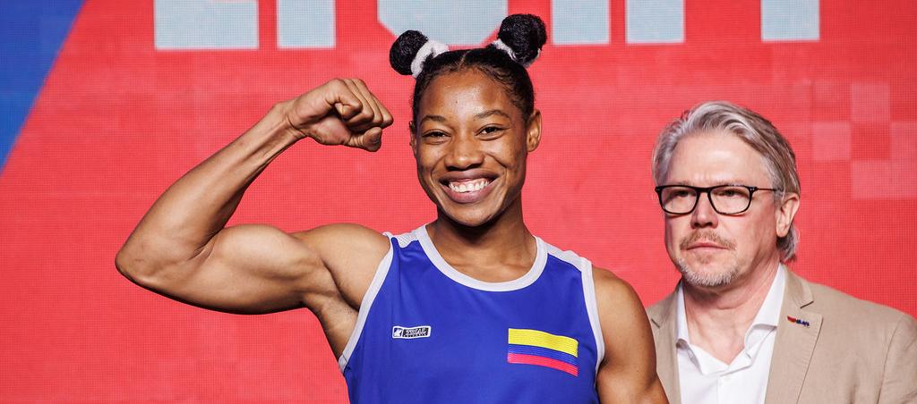 La barranquillera Angie Valdez ganó medalla de plata en 60 kilogramos.