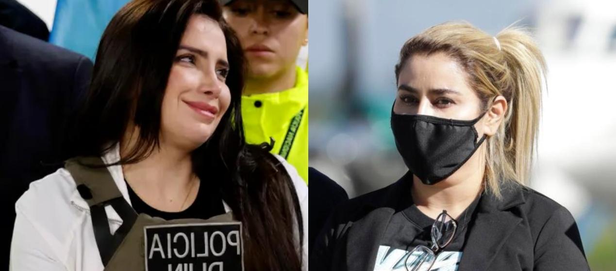 Aida Merlano y Nini Johana Úsuga.