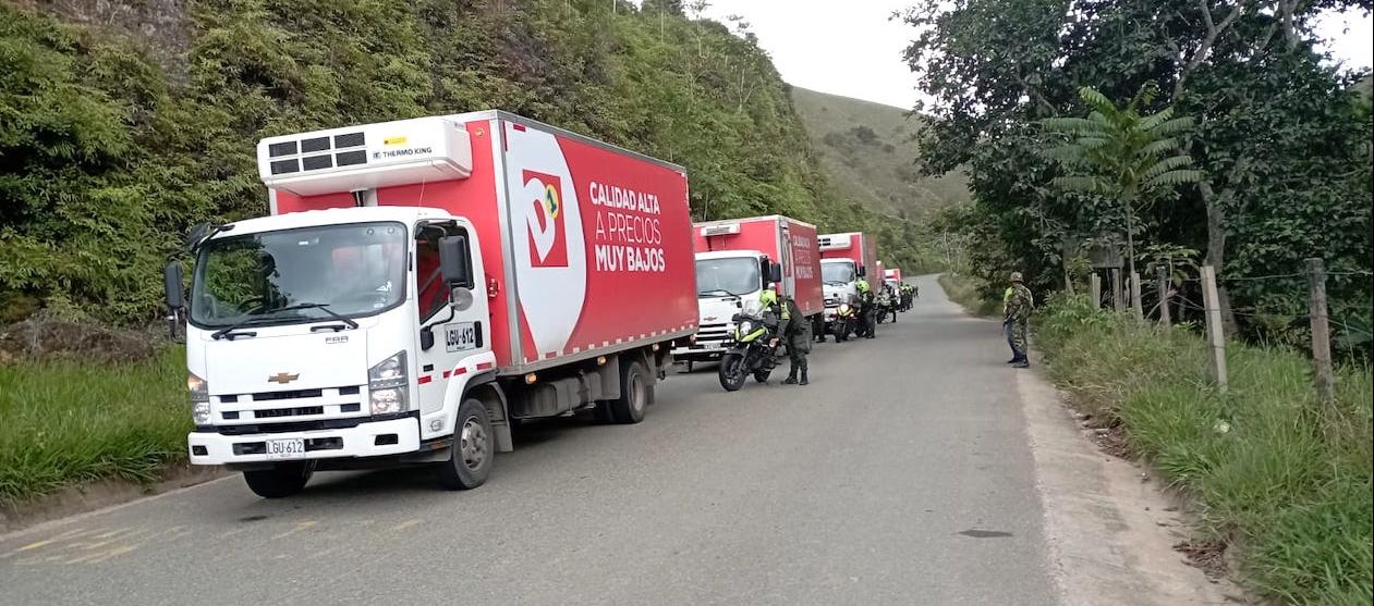 El transporte de alimentos, uno de los sectores más afectados.