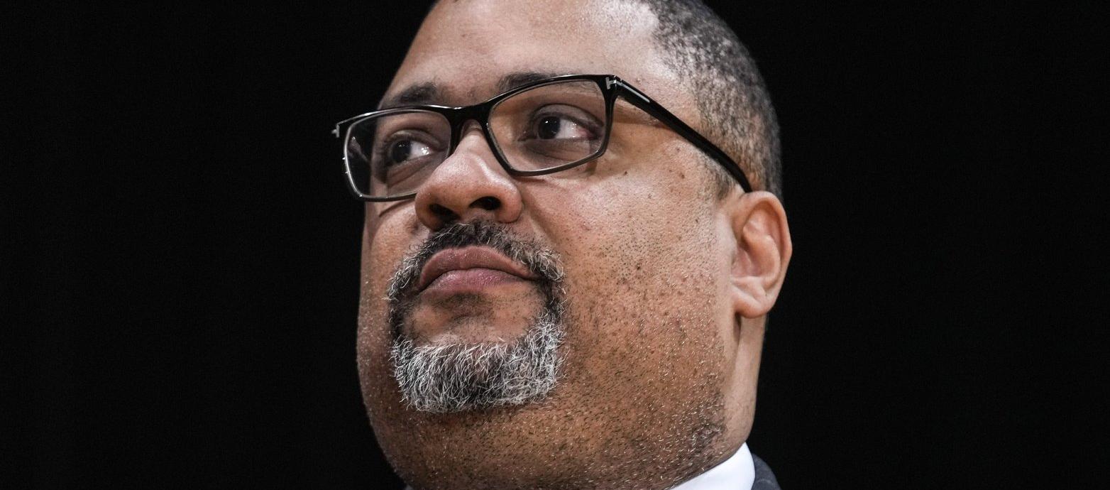 El fiscal de Manhattan, Alvin Bragg.