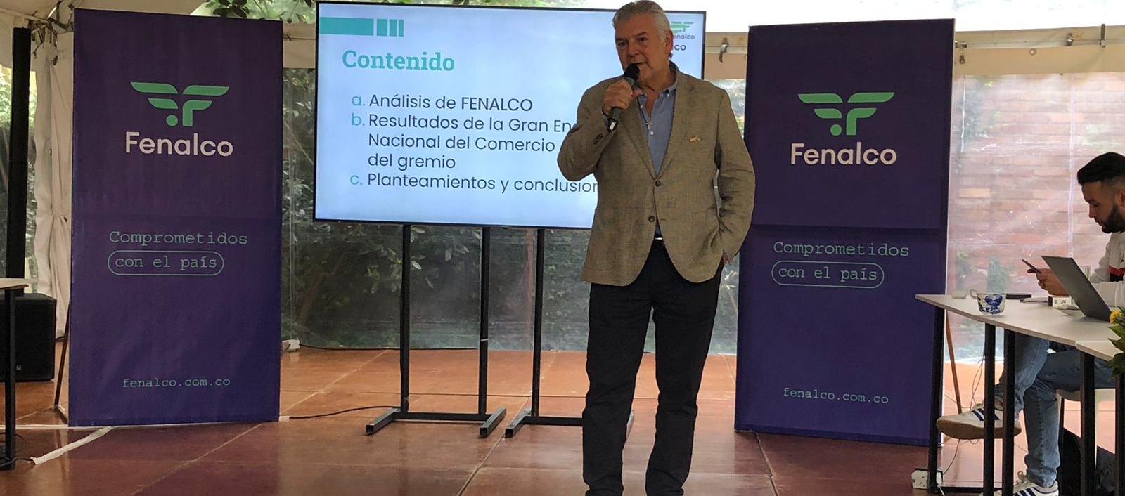 Jaime Alberto Cabal, presidente de Fenalco.