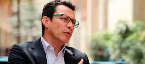 El Gobernador del Magdalena, Carlos Caicedo.