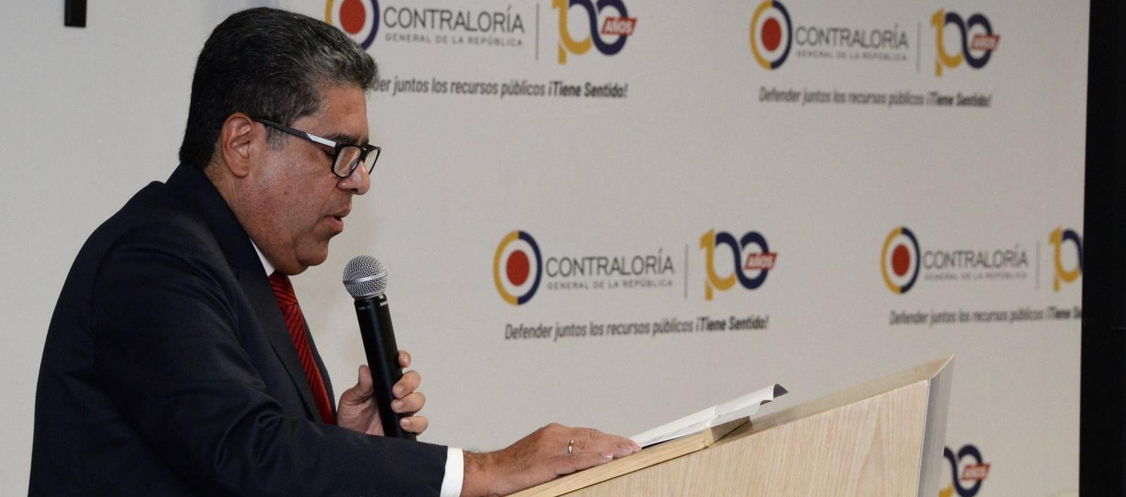 El Contralor General de la República, Carlos Hernán Rodríguez Becerra.