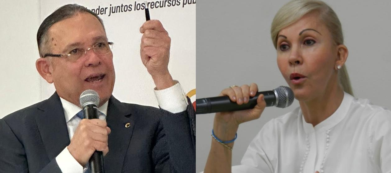 Efraín Cepeda y Dilian Francisca Toro.