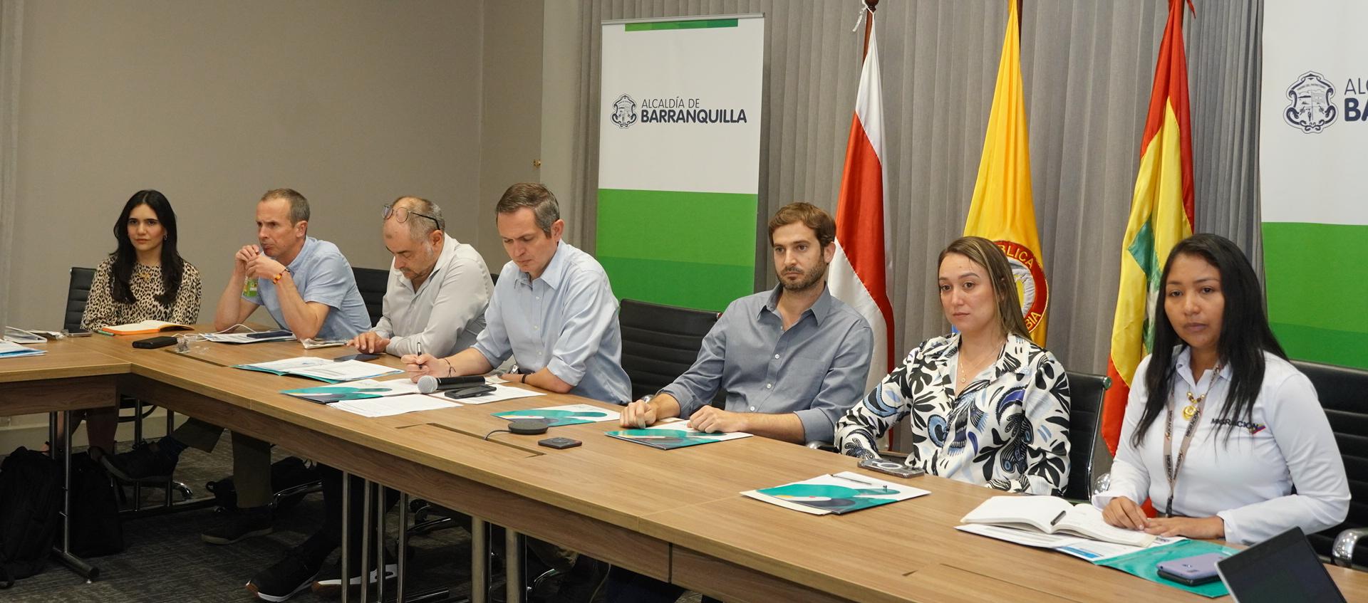 Encuentro sobre cooperación internacional.