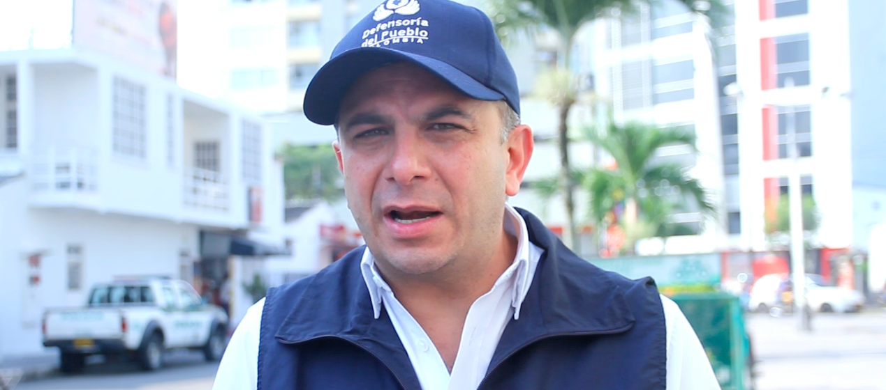 El Defensor del Pueblo, Carlos Camargo.