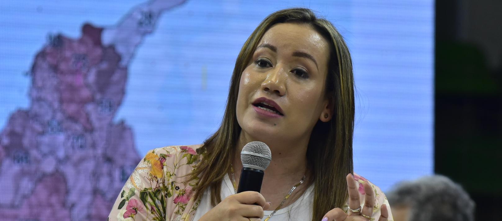 Carolina Corcho, ministra de Salud.