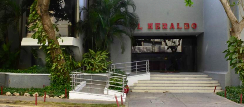 Fachada de El Heraldo.