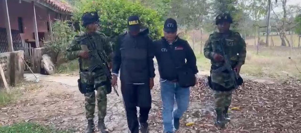 Rescate del hombre secuestrado por presuntos integrantes del 'Clan del Golfo'.