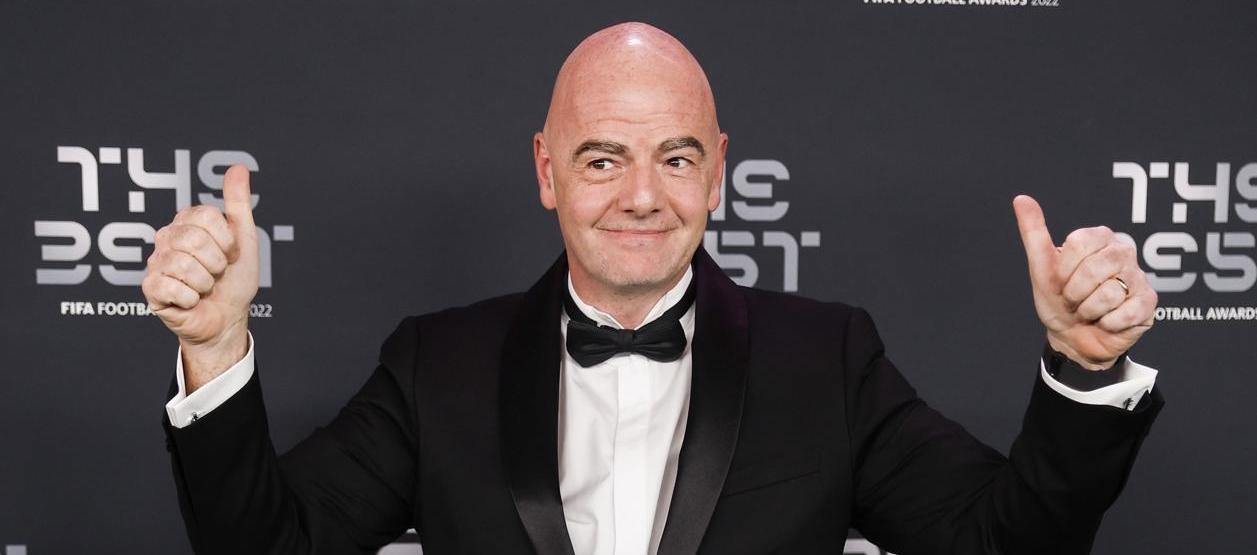 Gianni Infantino cumplirá su segundo mandato como presidente de la Fifa.