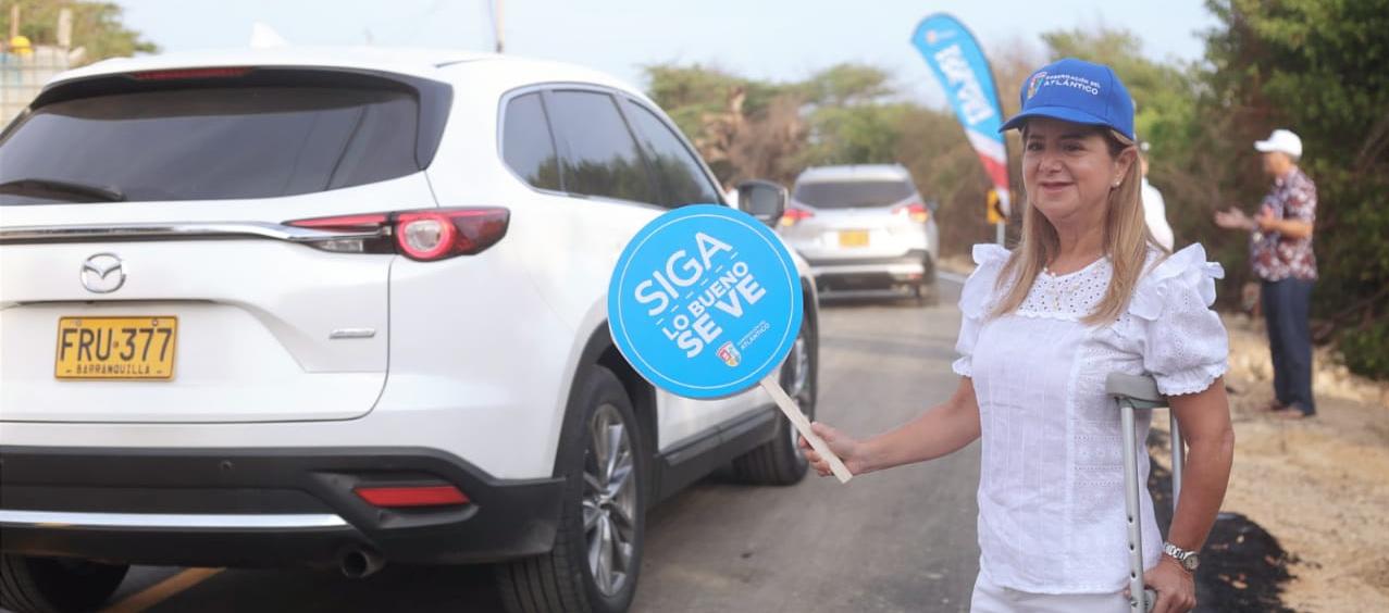 La Gobernadora del Atlántico, Elsa Noguera.