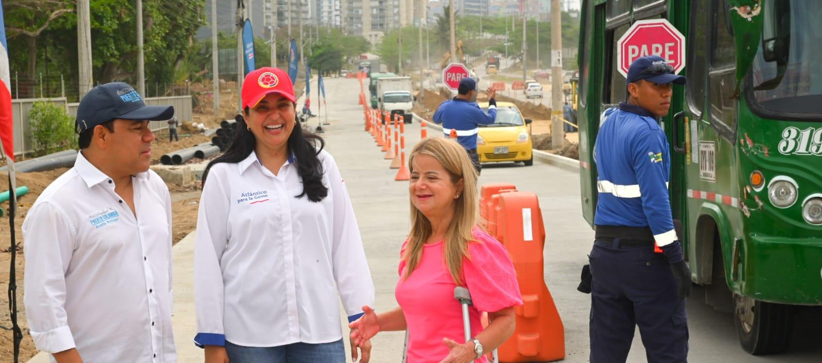 La Gobernadora del Atlántico, Elsa Noguera.