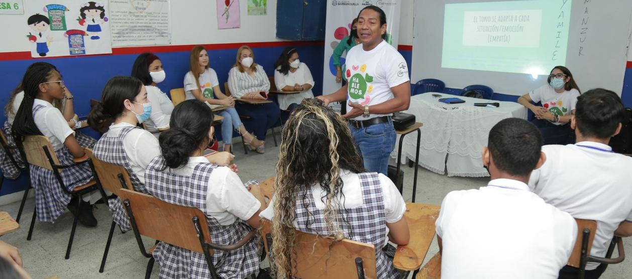 La atención a estudiantes y adolescentes fue priorizada en los centros de escucha de Hablemos.