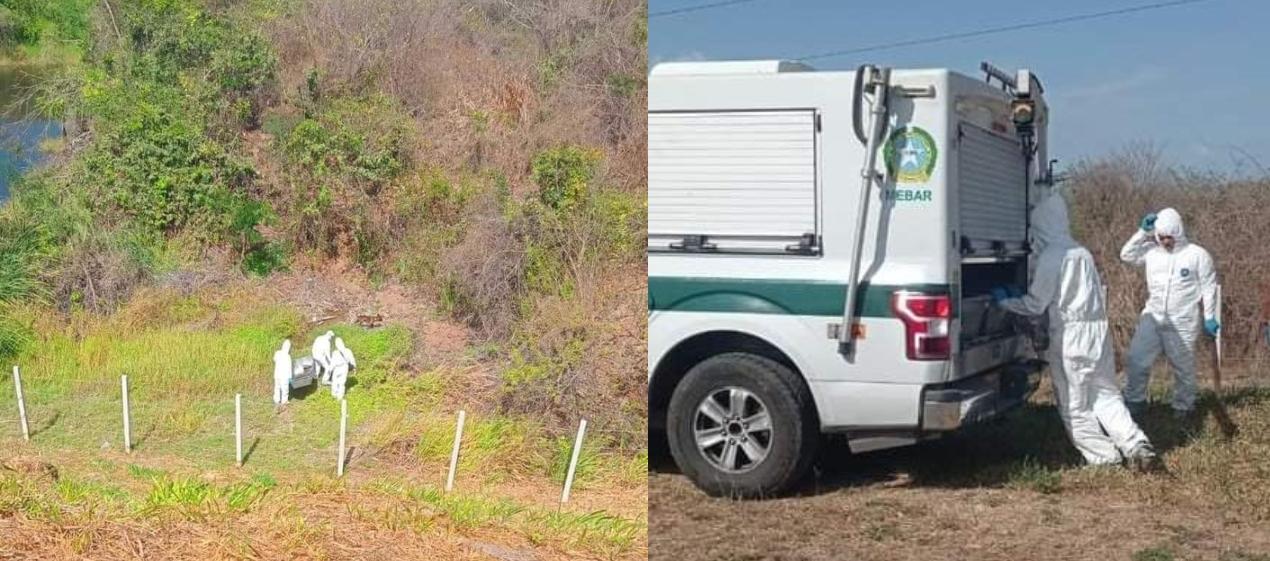 La Sijin llegó al lugar a realizar la inspección del cuerpo. 