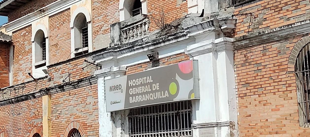 Las dos víctimas fueron llevadas al Hospital General de Barranquilla. 