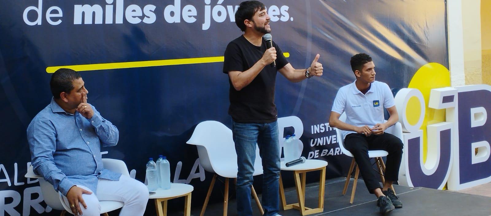 El Alcalde de Barranquilla, Jaime Pumarejo.