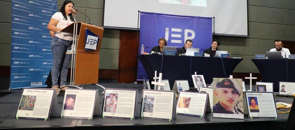 La JEP ha venido documentando los casos de víctimas del conflicto armado.