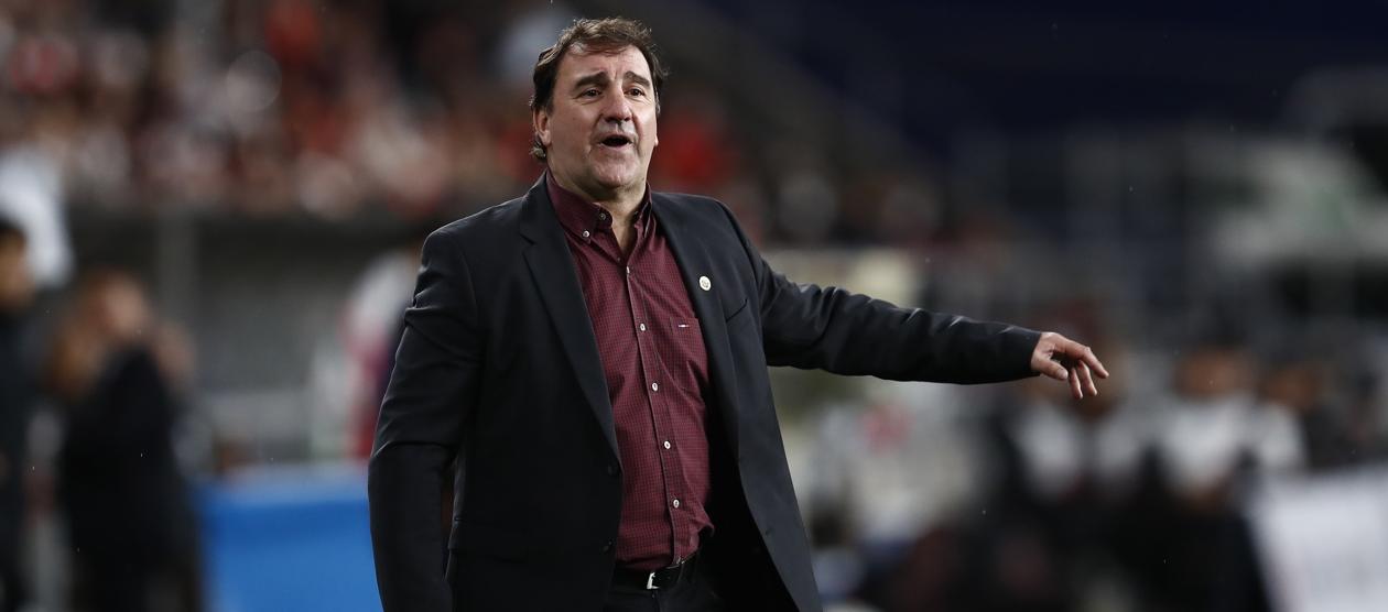 Néstor Lorenzo, técnico de la Selección Colombia. 
