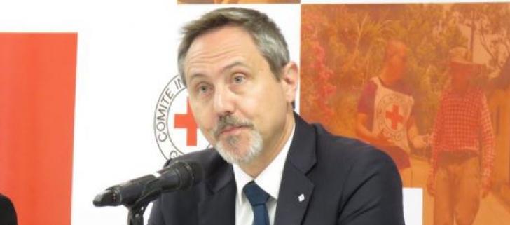  Lorenzo Caraffi, jefe de la delegación del  Comité Internacional de la Cruz Roja (CICR).