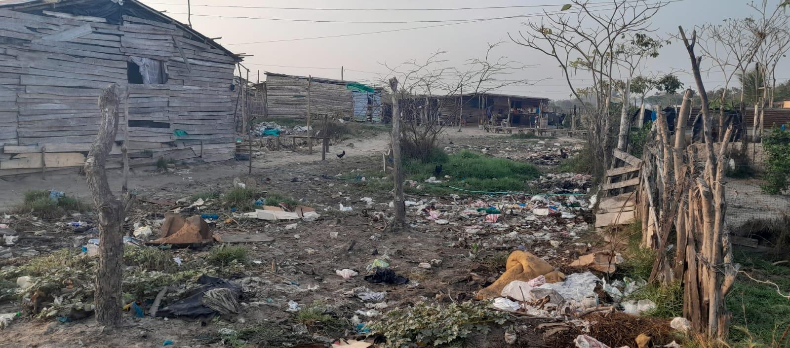 Lugar de la riña en Santo Tomás