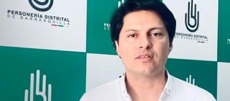 Miguel Ángel Alzate, Personero de Barranquilla.