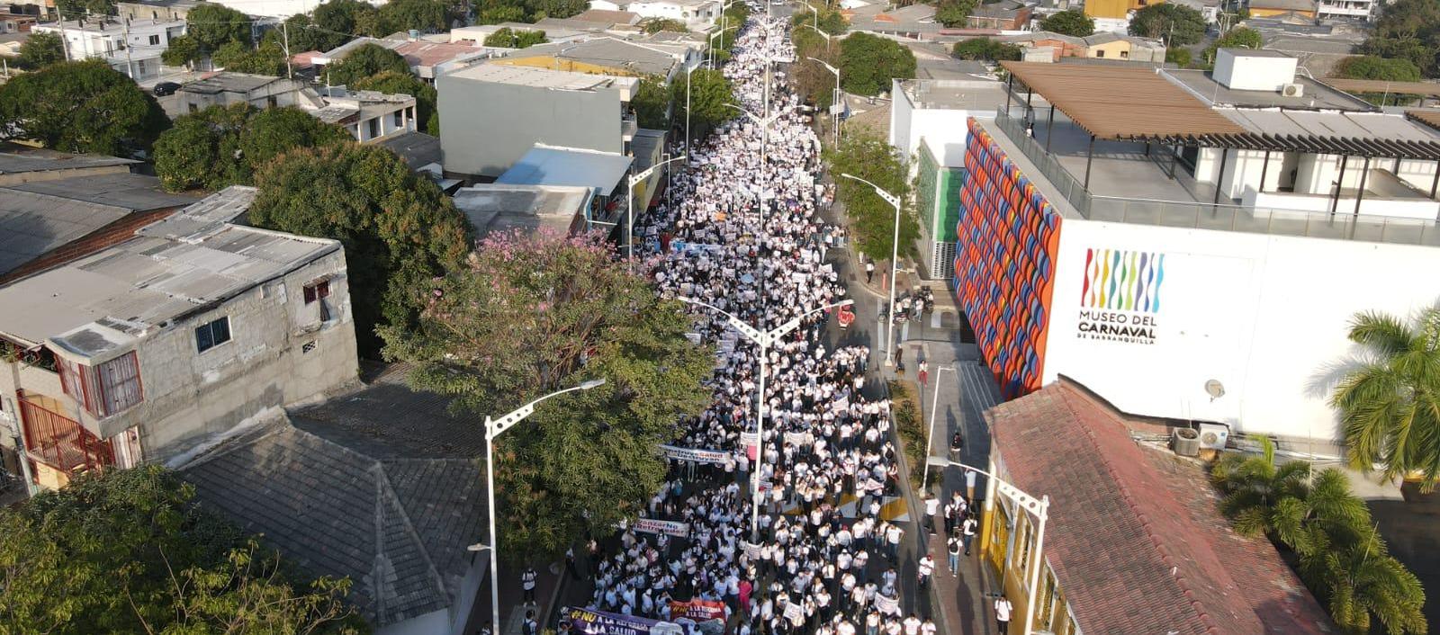 Marcha contra la Reforma a la Salud