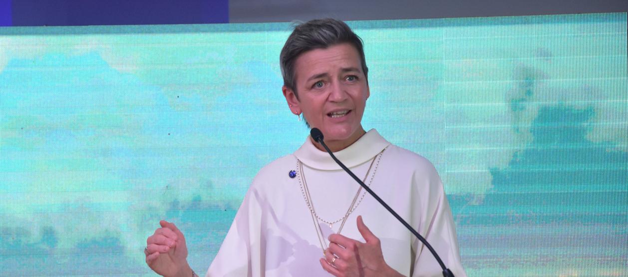 Margrethe Vestager, vicepresidenta ejecutiva de la Comisión Europea y Comisaria de Competencia.