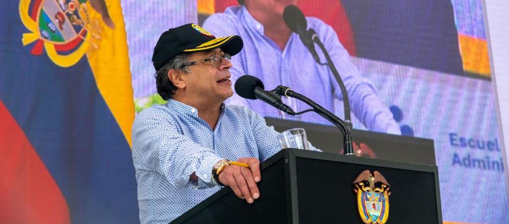 El Presidente de la República, Gustavo Petro.
