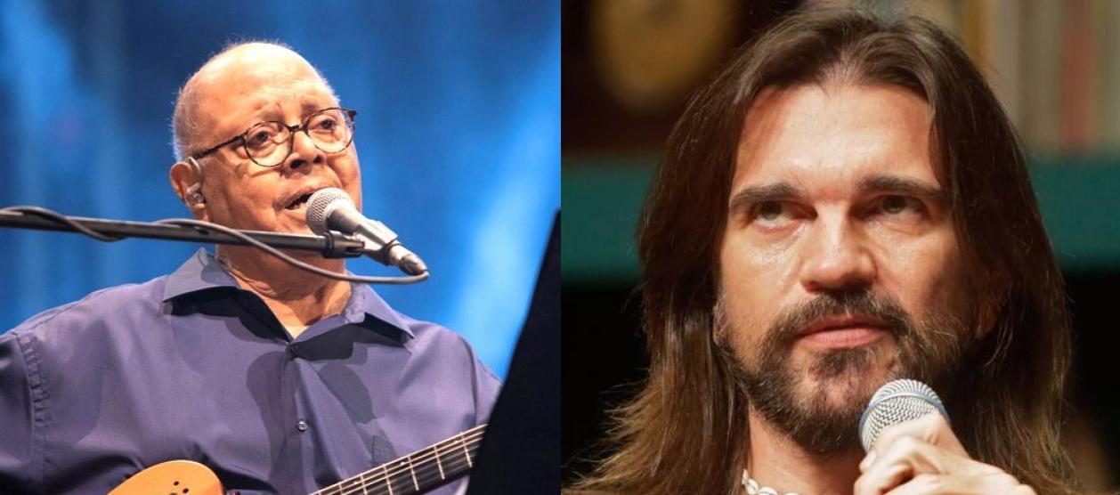 Pablo Milanés y Juanes.