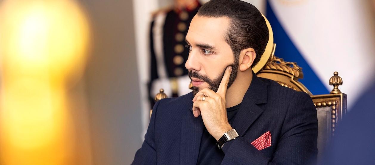 Nayib Bukele, Presidente de El Salvador.