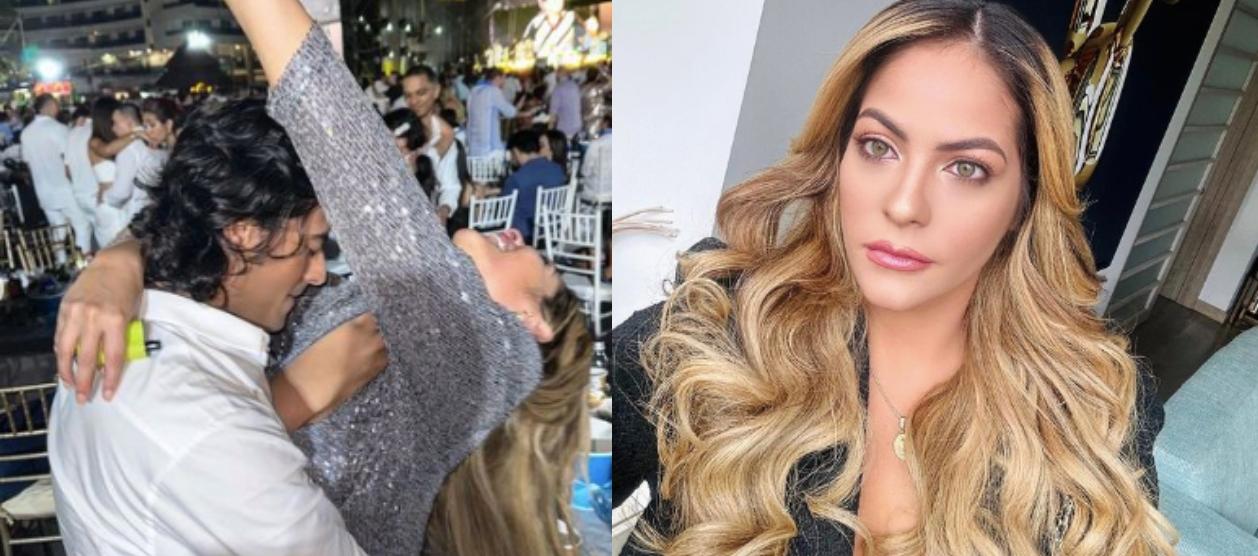 Nicolás Petro y Laura Ojeda.