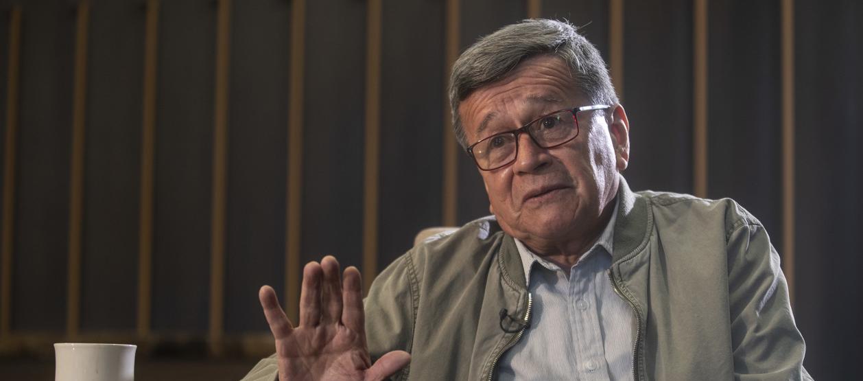 El comandante del Ejército de Liberación Nacional (ELN), Pablo Beltrán.