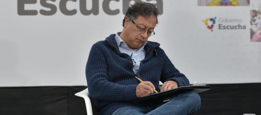 El Presidente de la República, Gustavo Petro.