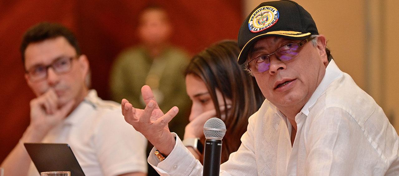 El Presidente de la República, Gustavo Petro.