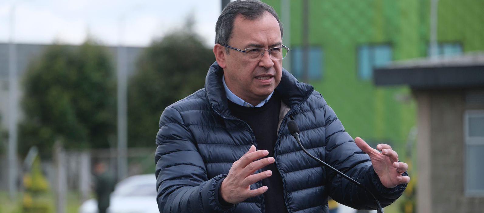 El Ministro del Interior, Alfonso Prada.