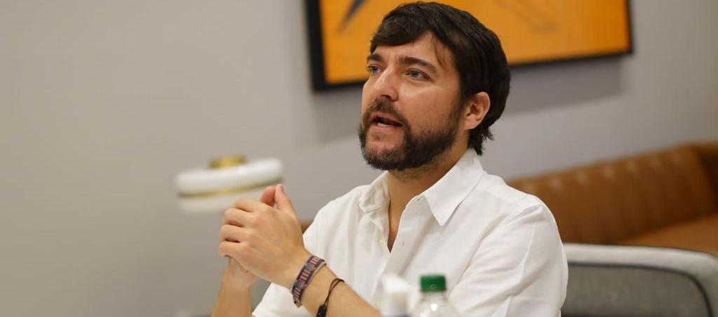 El Alcalde de Barranquilla, Jaime Pumarejo.