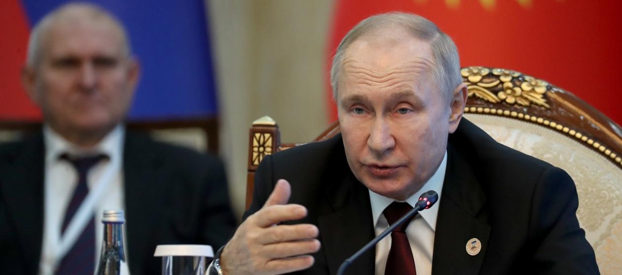 El Presidente de Rusia, Vladimir Putin.