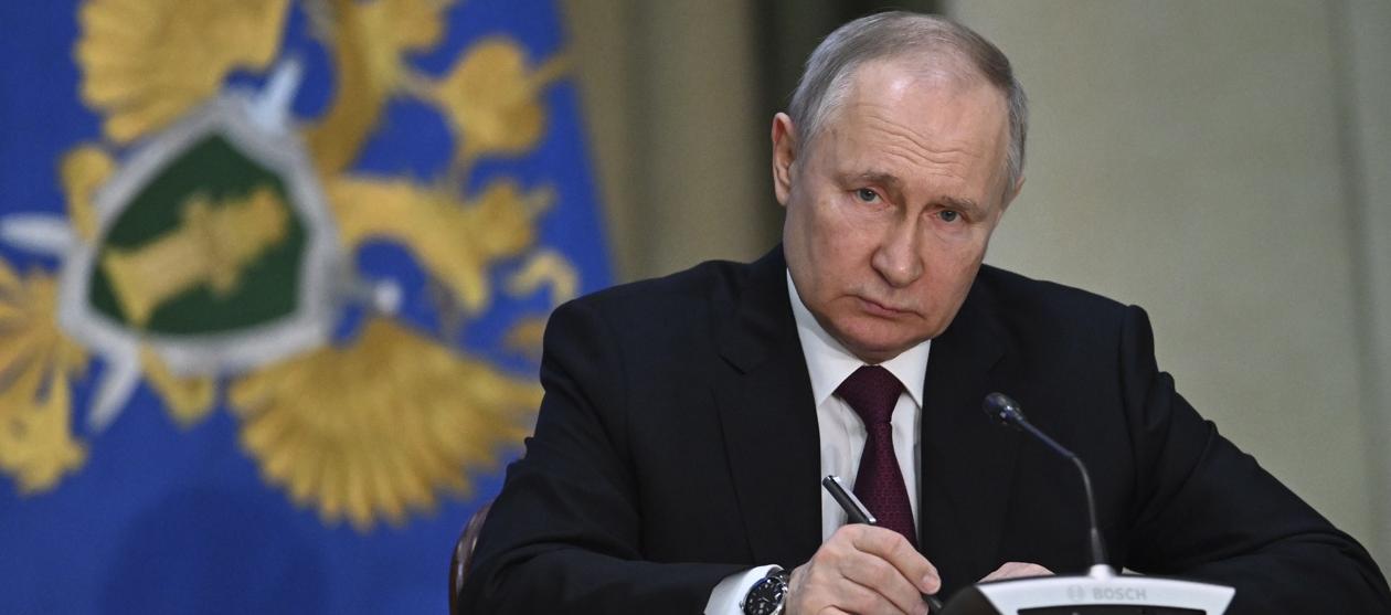 El Presidente de Rusia, Vladimir Putin.