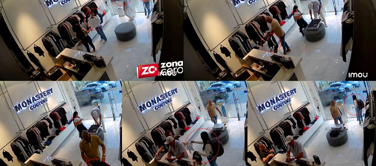 Imágenes de lo ocurrido en el almacén.