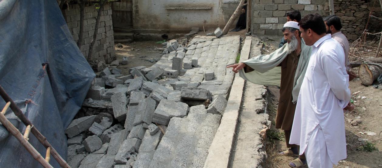 Imagen de los daños.