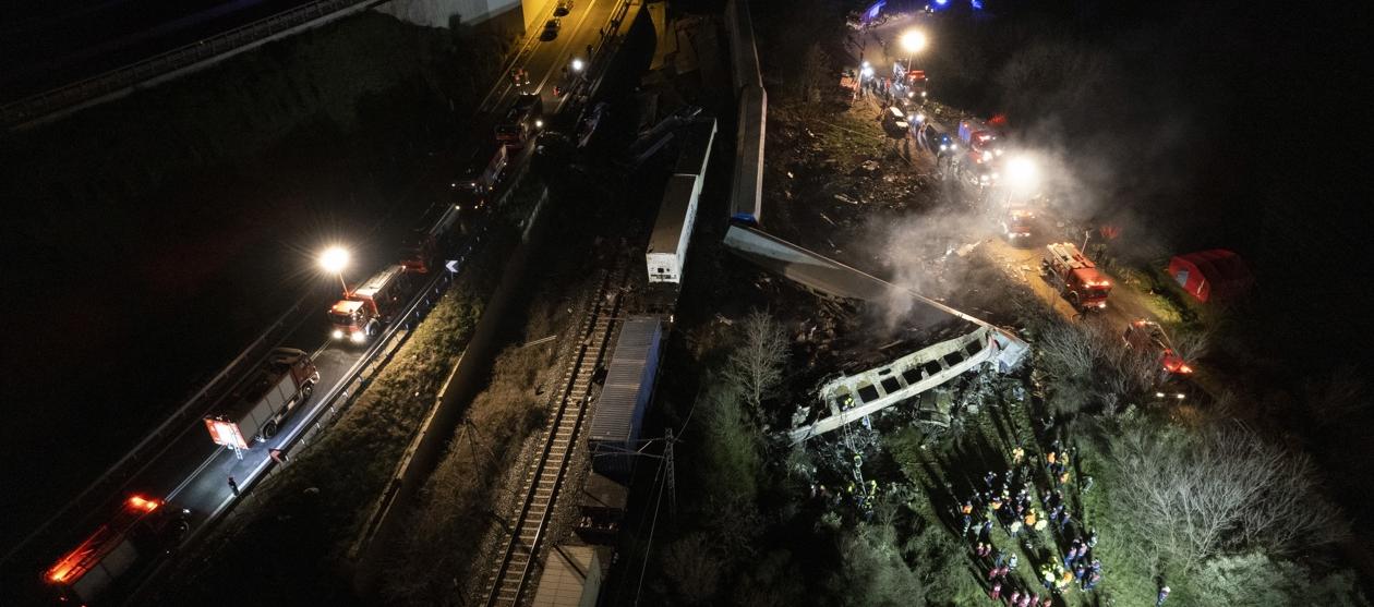 Imagen del accidente.