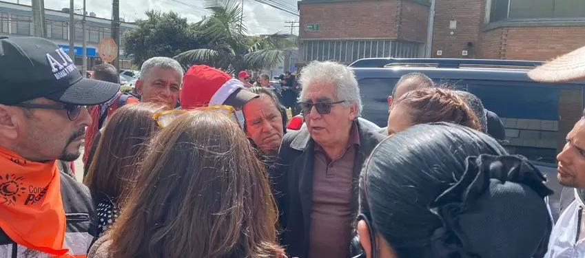 Augusto Rodríguez, director de la UNP, comentando sobre el atentado.