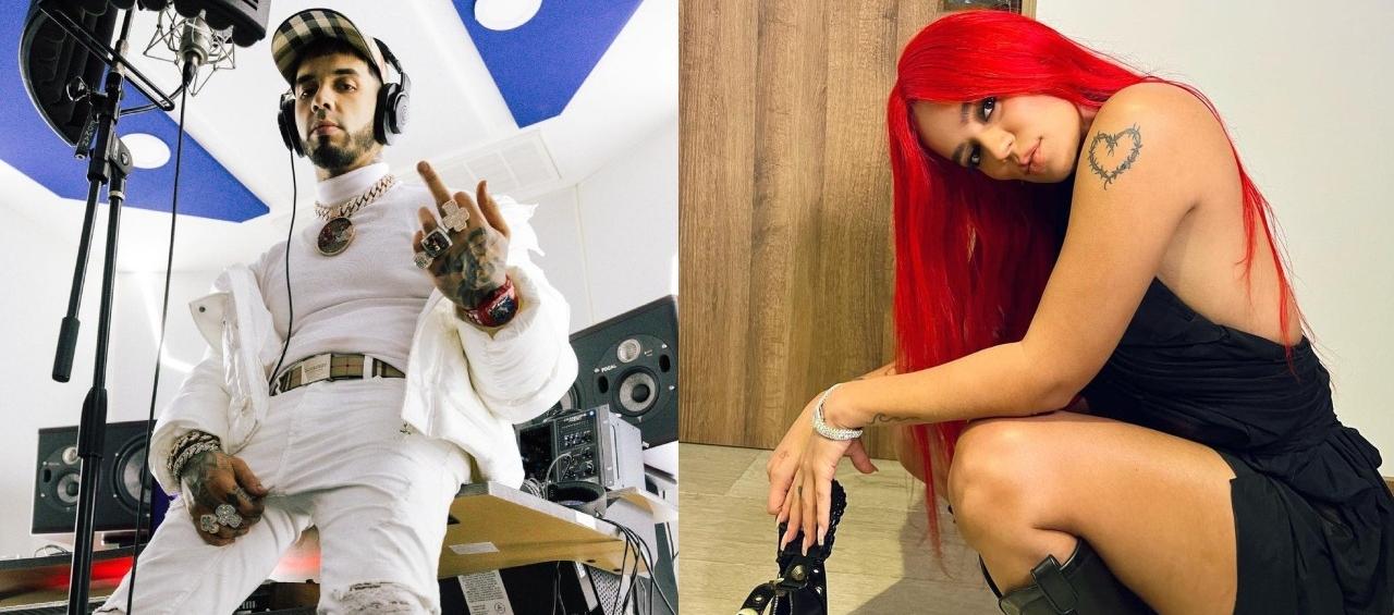 Anuel AA y Karol G, dos de los artistas más escuchados.