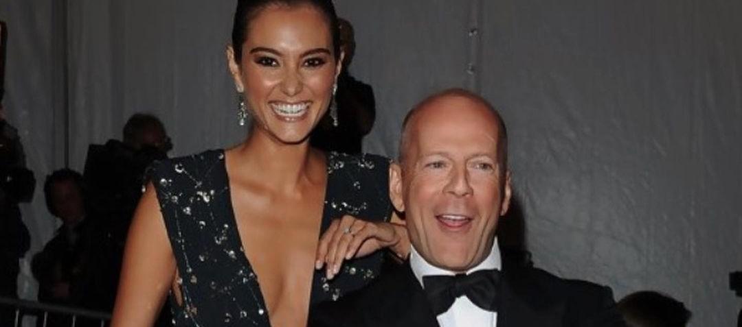 Emma Heming Willis y su esposo, el actor Bruce Willis, en una foto de archivo