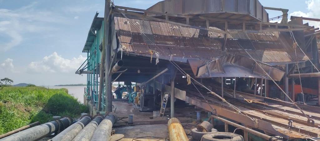 Las dos primeras dragas ya están en 'Caregato'.