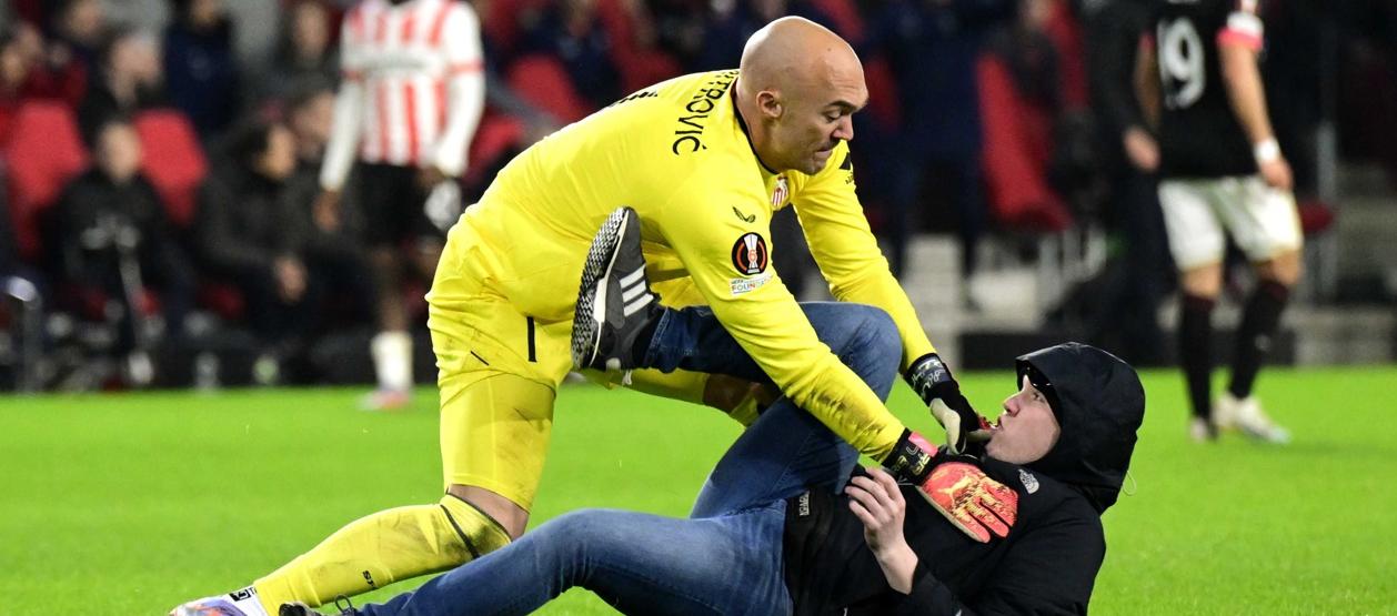 La agresión del aficionado a Marko Dmitrovic ocurrió el pasado 23 de febrero.