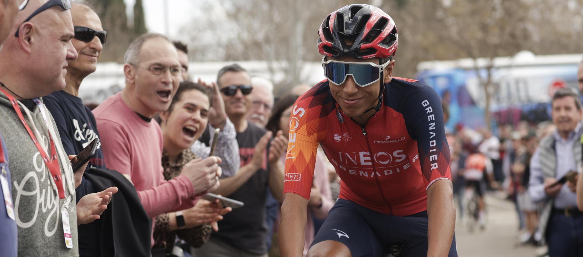 Egan Bernal, pedalista colombiano